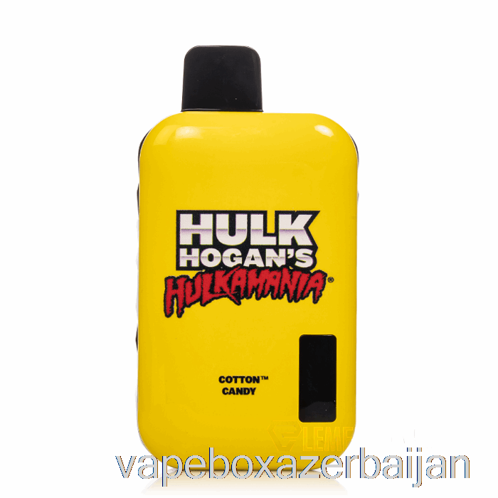 Vape Smoke Hulk Hogan Hulkamania 8000 Disposable Cotton Candy